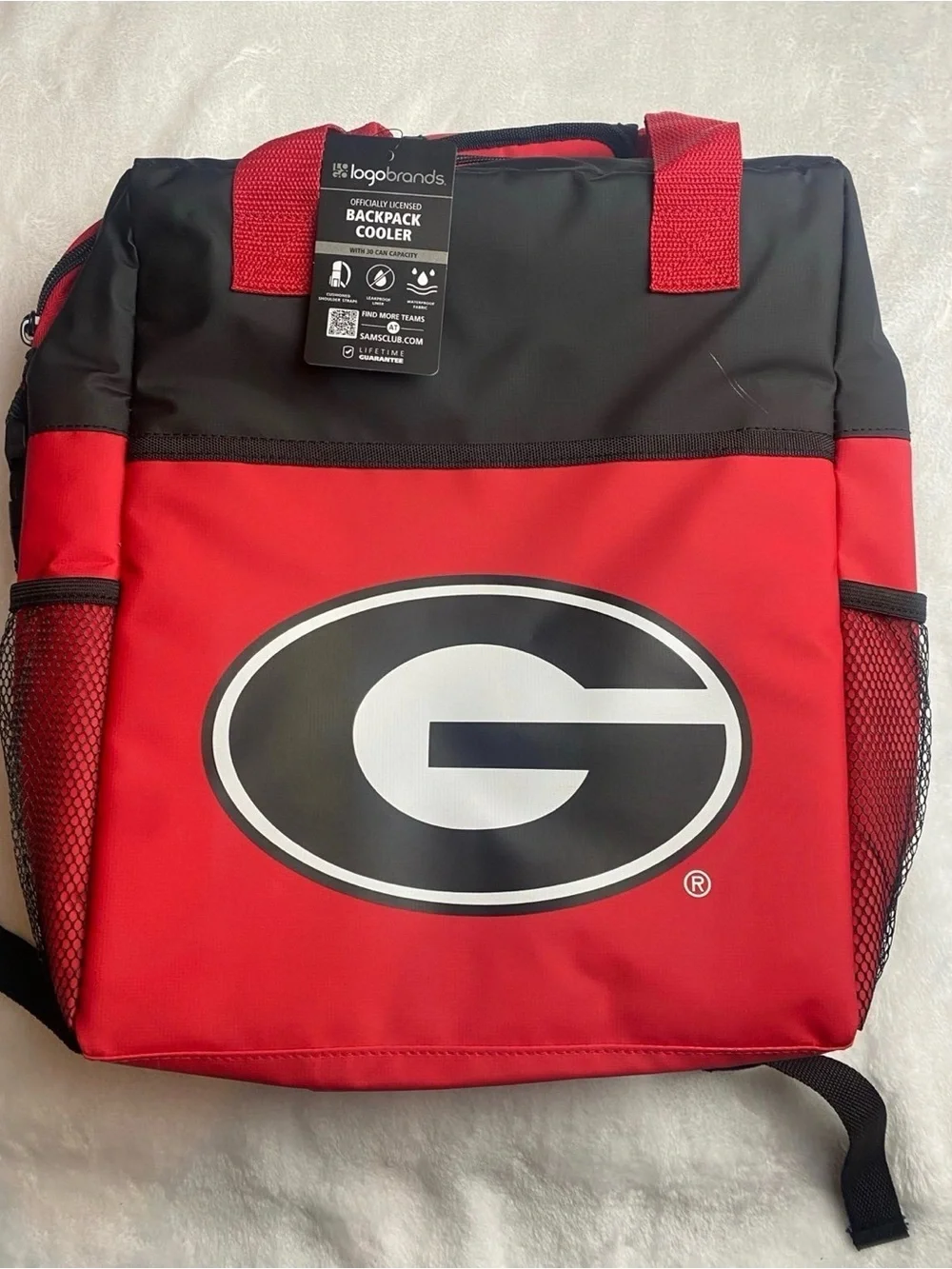 University of Georgia Red and Black Cooler Backpack